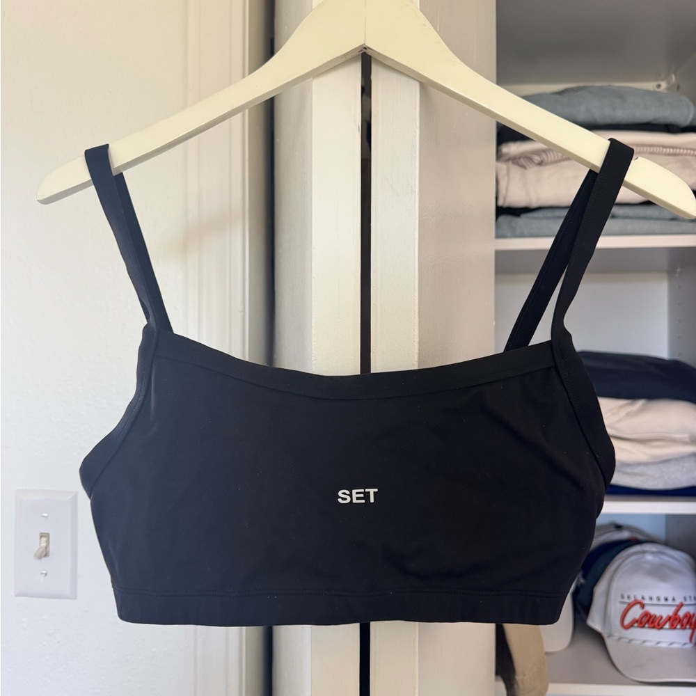 SET Active Black Bandeau